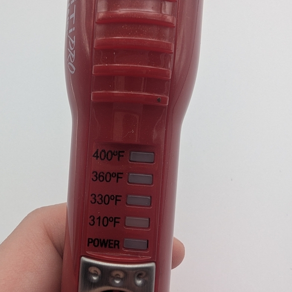 Infiniti Pro by Conair Tourmaline Ceramic Curling Wand - Red - CD117RG - Picture 9 of 14